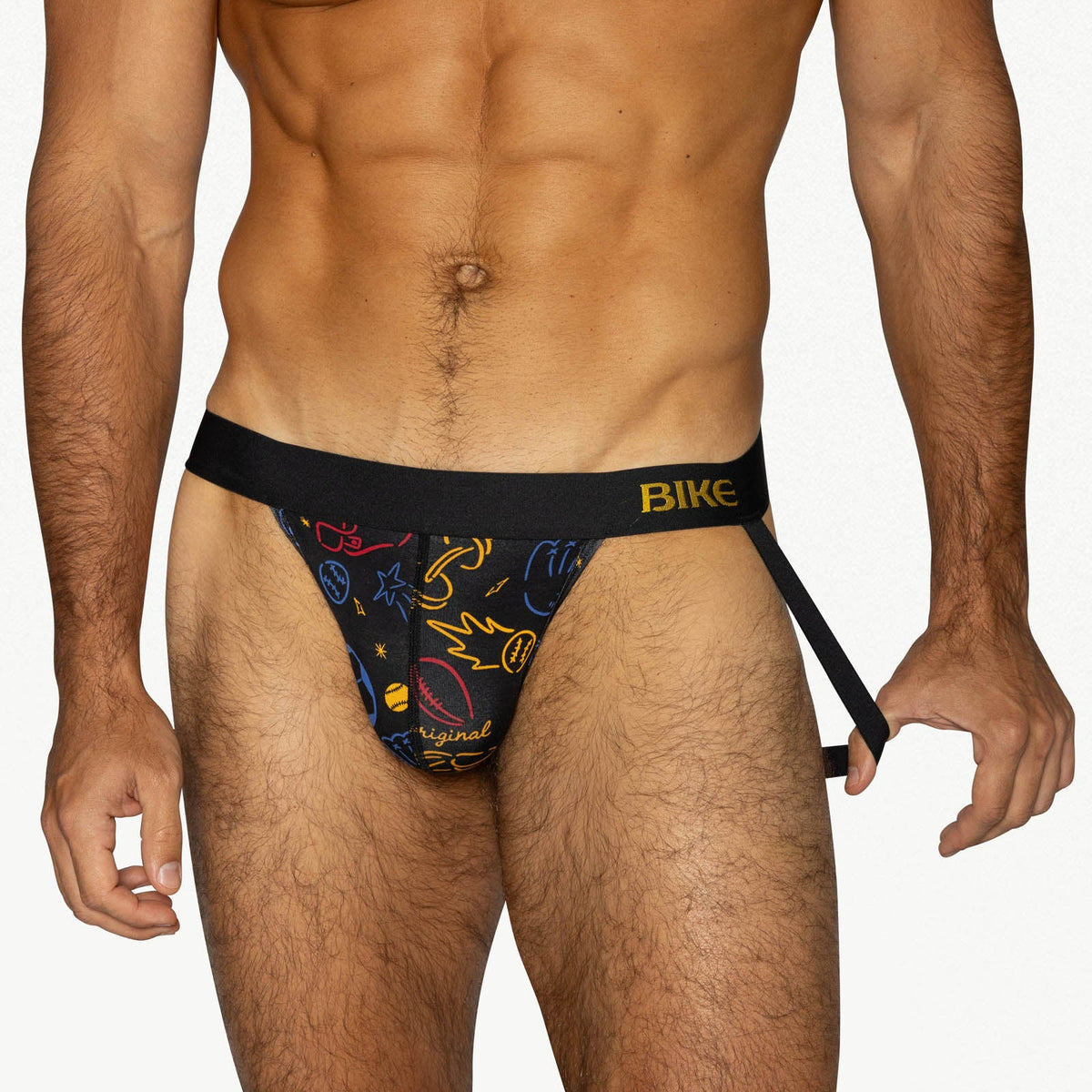 BIKE Active Jockstrap - Sports Pattern