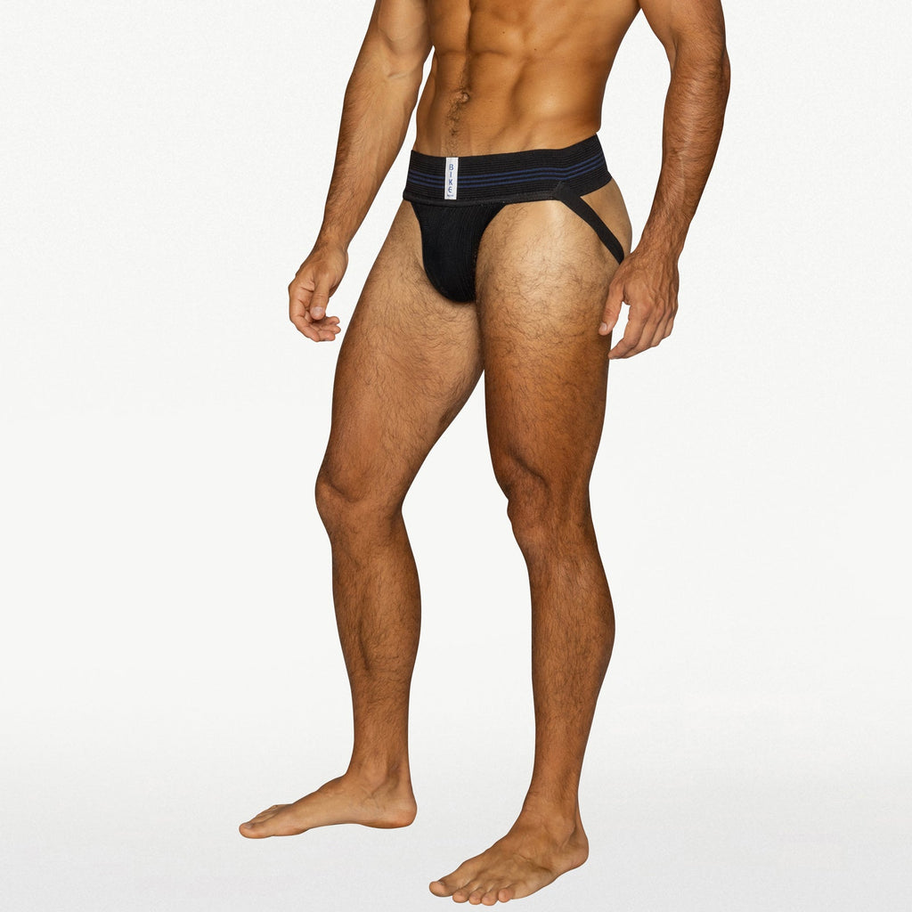 BIKE 1980s Vintage Jockstrap - Black