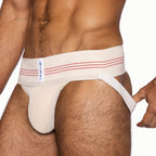 BIKE 1980s Vintage Jockstrap - Vintage Cream