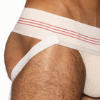 BIKE 1980s Vintage Jockstrap - Vintage Cream