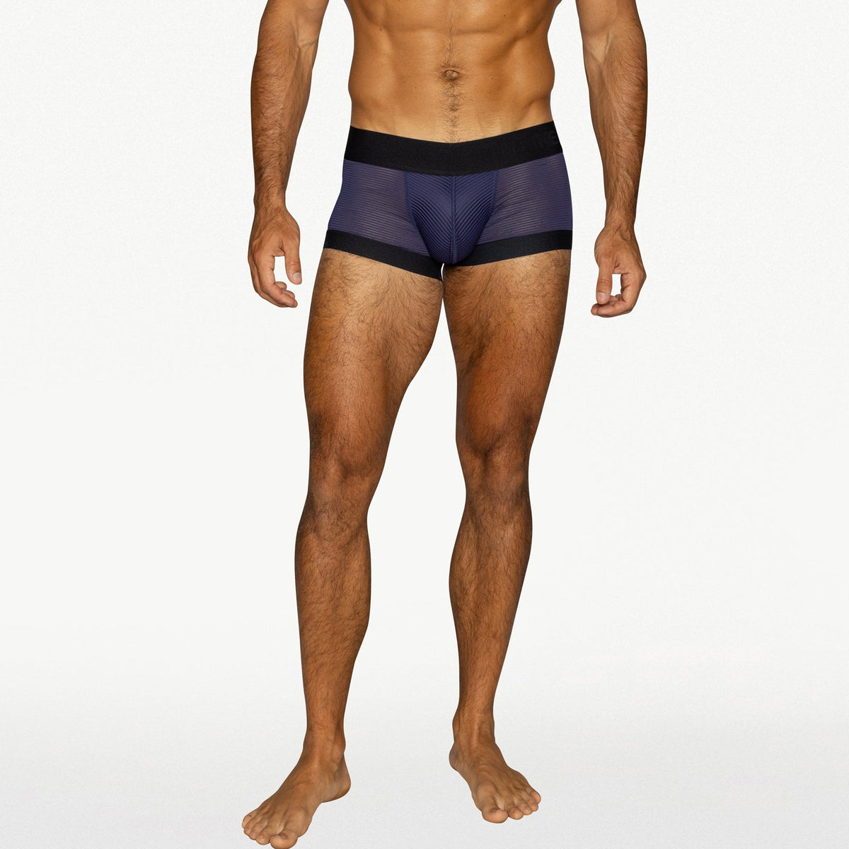 Power Lift Mesh Trunk Underwear - Navy