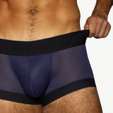 Power Lift Mesh Trunk Underwear - Navy