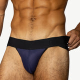 Power Mesh Brief - Navy