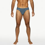 3-Pack Stretch Cotton Bikini Brief - Black/Gray/Navy