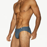 3-Pack Stretch Cotton Bikini Brief - Black/Gray/Navy
