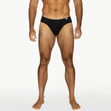 3-Pack Stretch Cotton Bikini Brief - Black/Gray/Navy