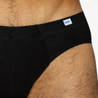 3-Pack Stretch Cotton Bikini Brief - Black/Gray/Navy