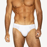 3-Pack Stretch Cotton Bikini Brief - Black/Gray/Navy