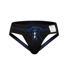 BIKE Vintage Lace-up Jockstrap - Black