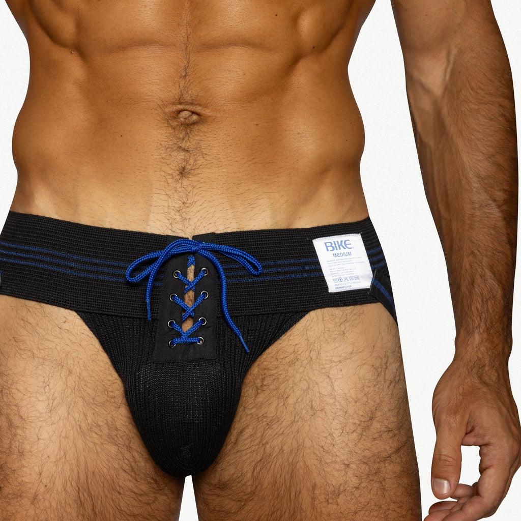BIKE Vintage Lace-up Jockstrap - Vintage Cream