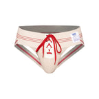 BIKE Vintage Lace-up Jockstrap - Olive