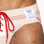 BIKE Vintage Lace-up Jockstrap - Olive