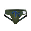 BIKE Vintage Lace-up Jockstrap - Olive