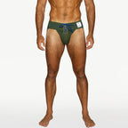 BIKE Vintage Lace-up Jockstrap - Black