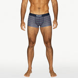 Stretch Cotton Trunk - Navy Micro Stripe