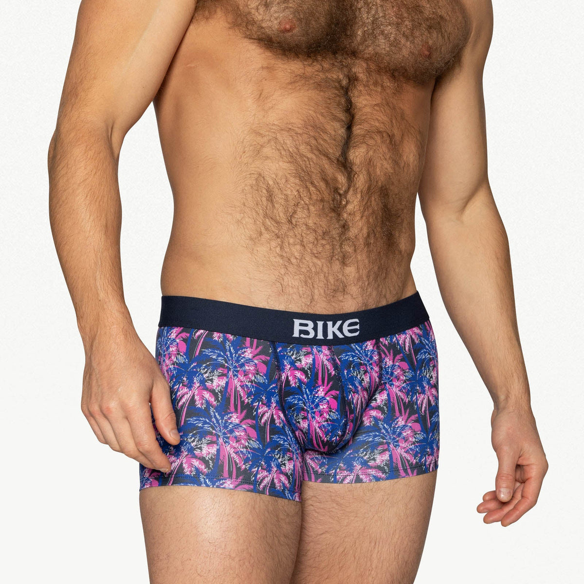 BIKE Stretch Cotton Trunk - Palm Party