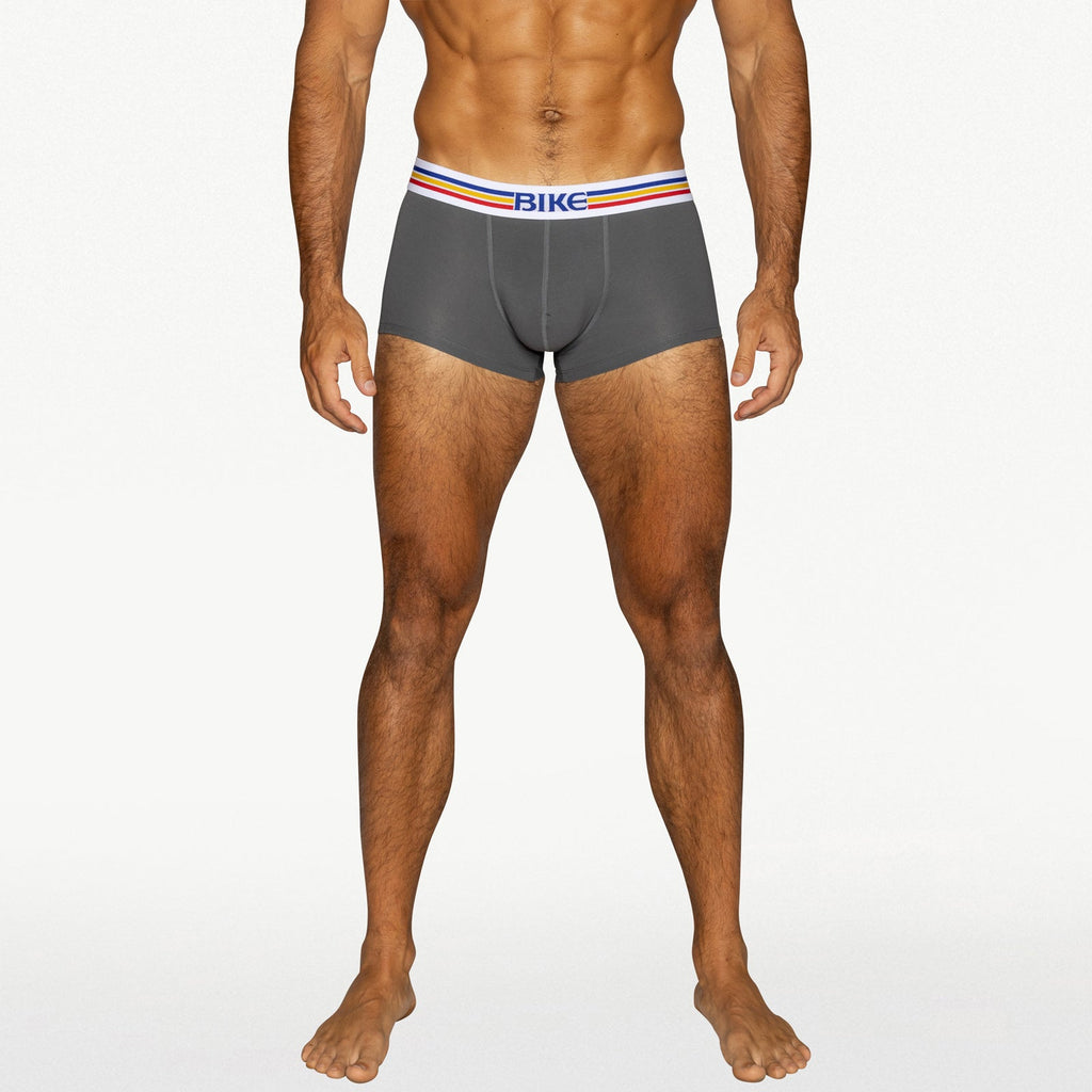 BIKE Stretch Cotton Trunk - Charcoal