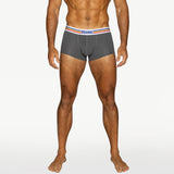 BIKE Stretch Cotton Trunk - Charcoal