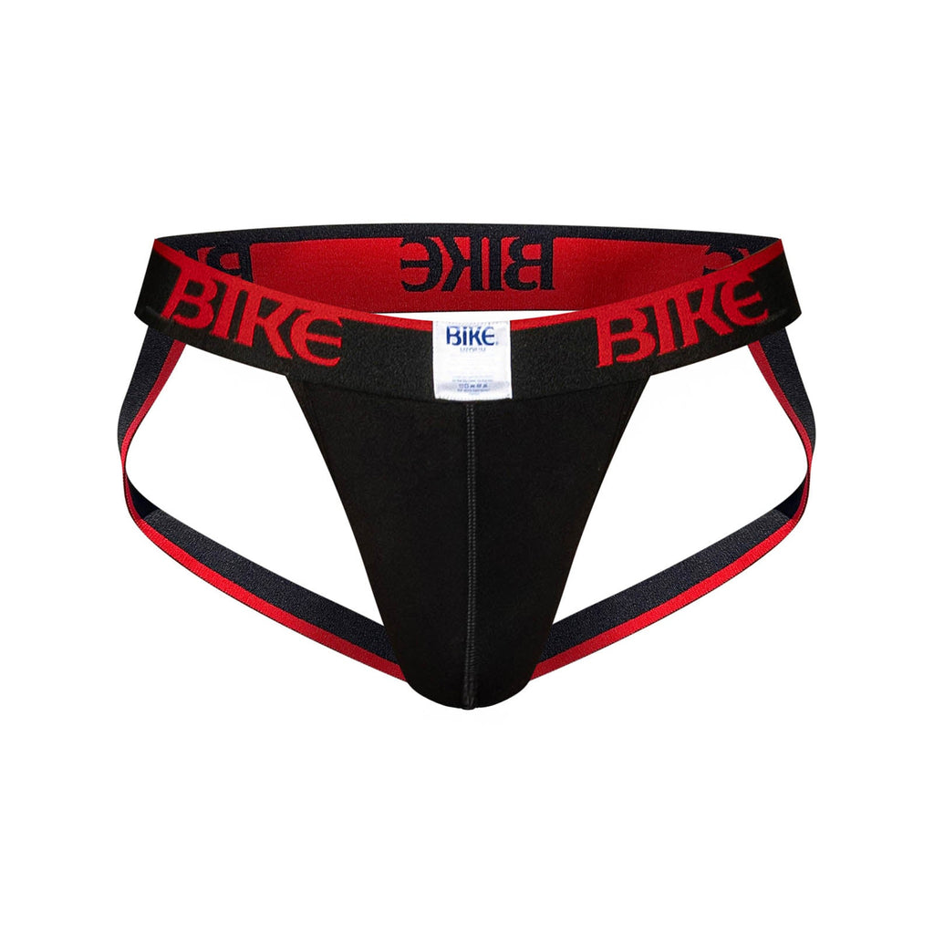 3-Pack Stretch Cotton Jockstrap - Black
