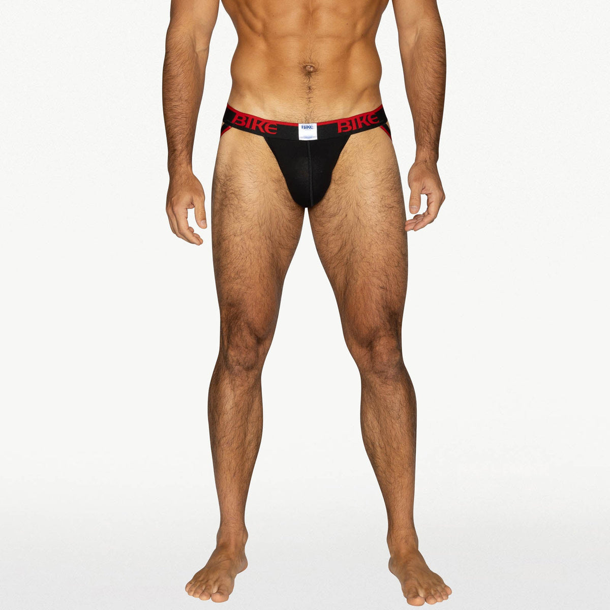 3-Pack Stretch Cotton Jockstrap - Black