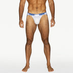 3-Pack Stretch Cotton Jockstrap - White