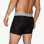 BIKE Stretch Cotton Boxer Brief - Black