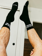 Grab Here Socks by YES HOMO - White