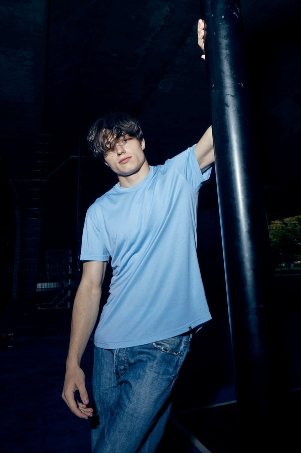 The Actor T-shirt by BDXY in Bel Air Blue