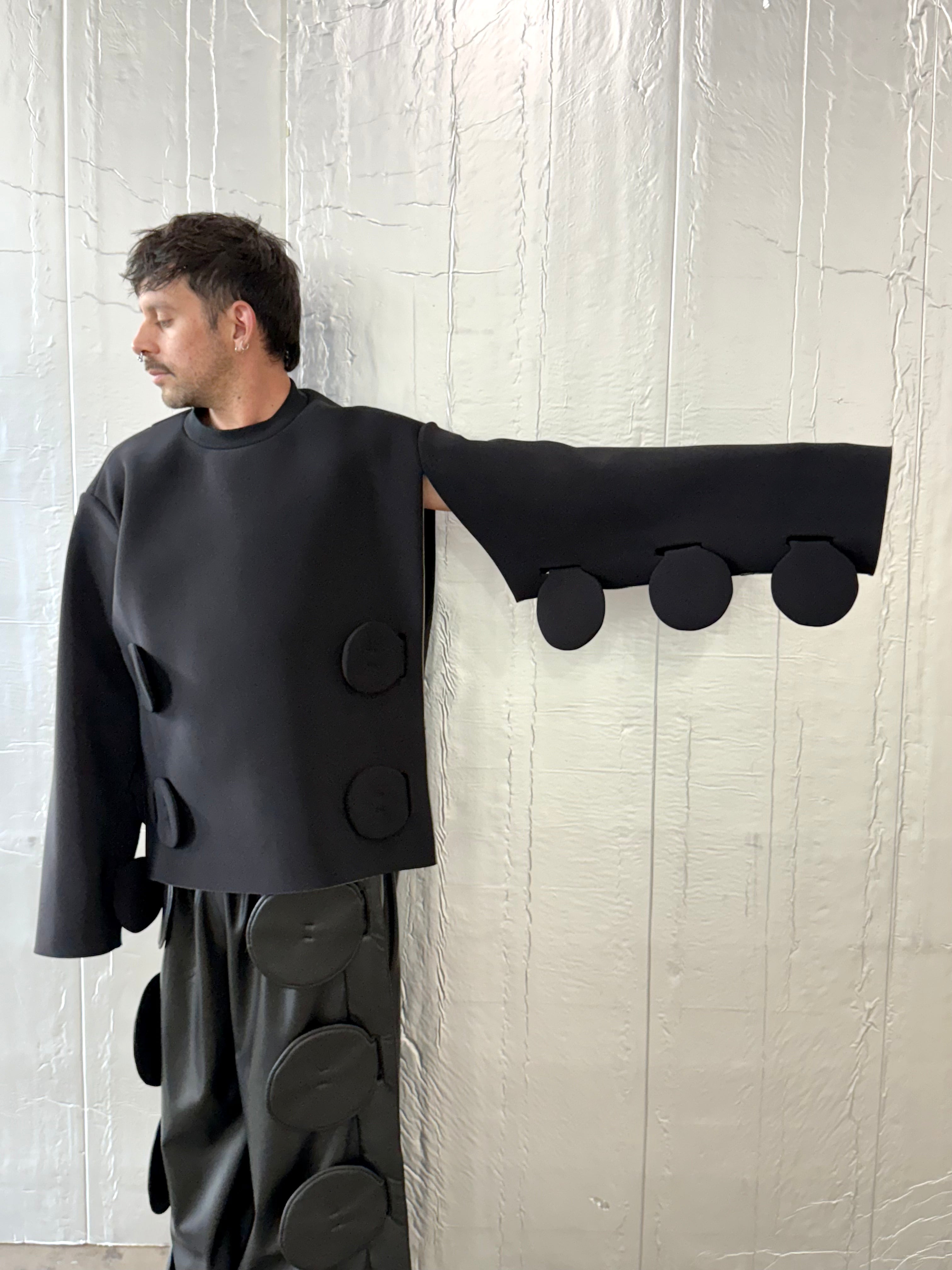 Walter Van Beirendonck Flat Circle Sweater