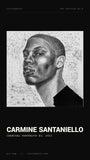 Carmine Santaniello, Charcoal Portraits #3, 2023
