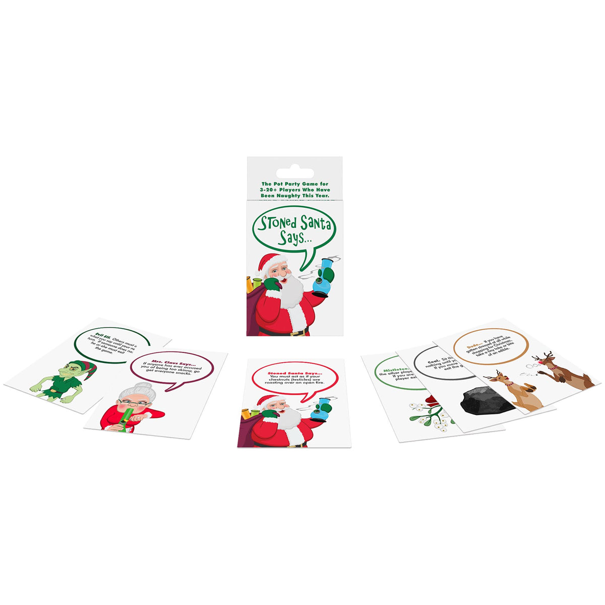 Stoned Santa Says Card Game