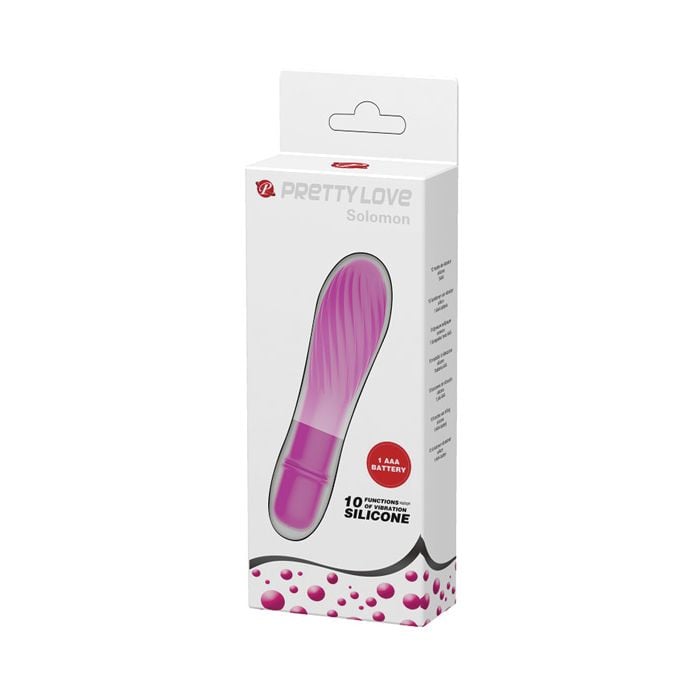 Pretty Love Solomon Brawny G-Spot Vibrator - Fuchsia