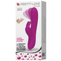 Pretty Love Dylan Bunny Ears Come Hither Rabbit 11 Functions - Fuchsia