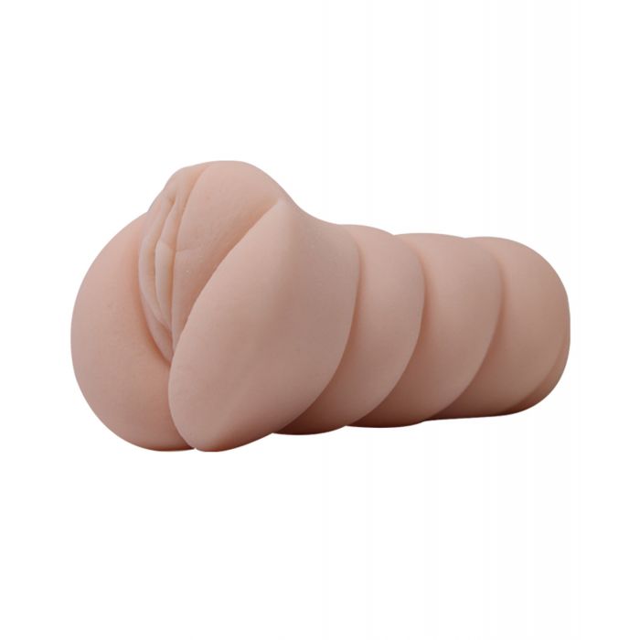 Crazy Bull No Lube Vagina Masturbator Sleeve - Ivory
