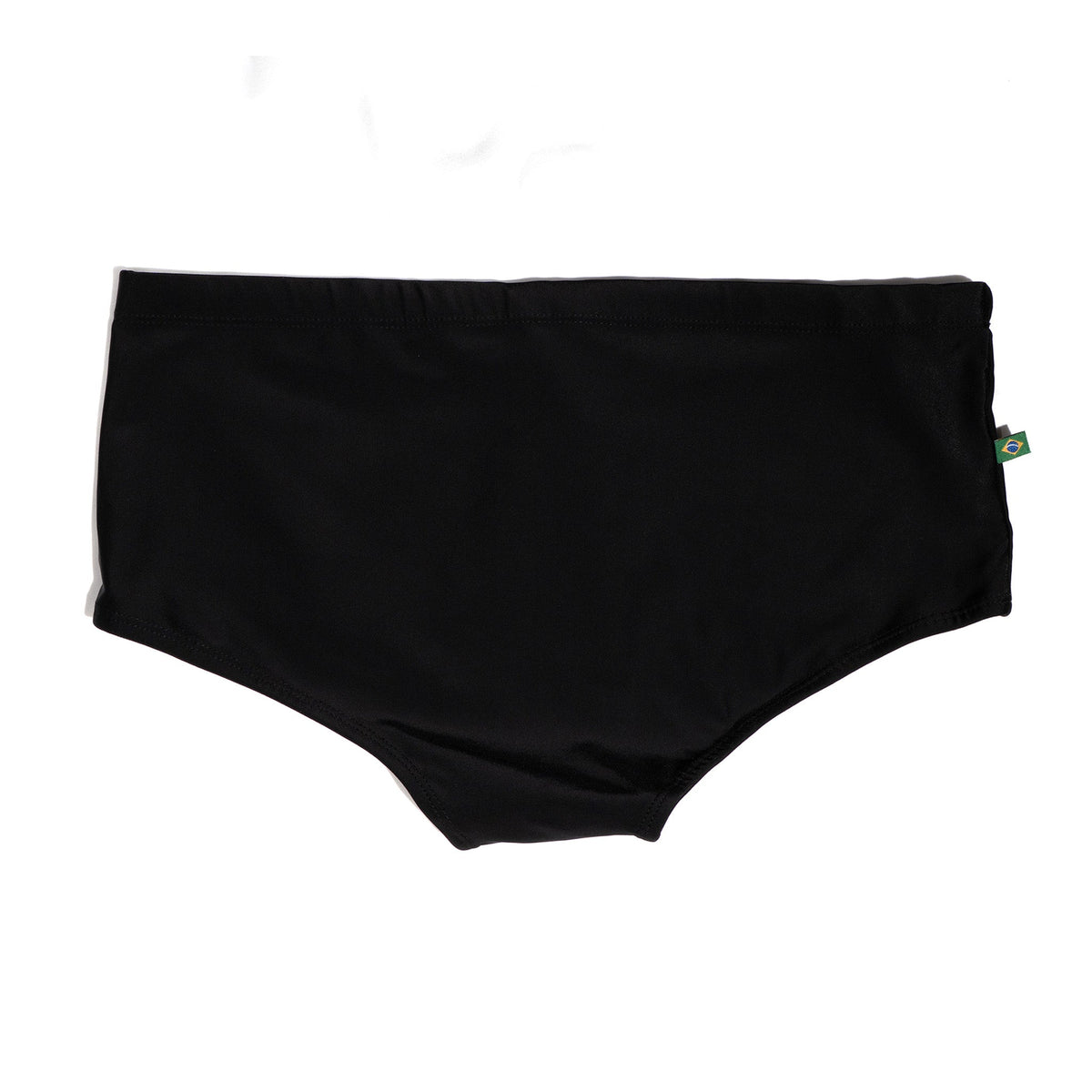 Traditional Square Solids Cut Sunga - Male Bathing Suit