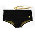 Traditional Square Solids Cut Sunga - Male Bathing Suit