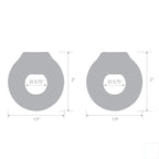 2-Pack Ultra-Stretch Stamina Endurance Ring by Blue Line