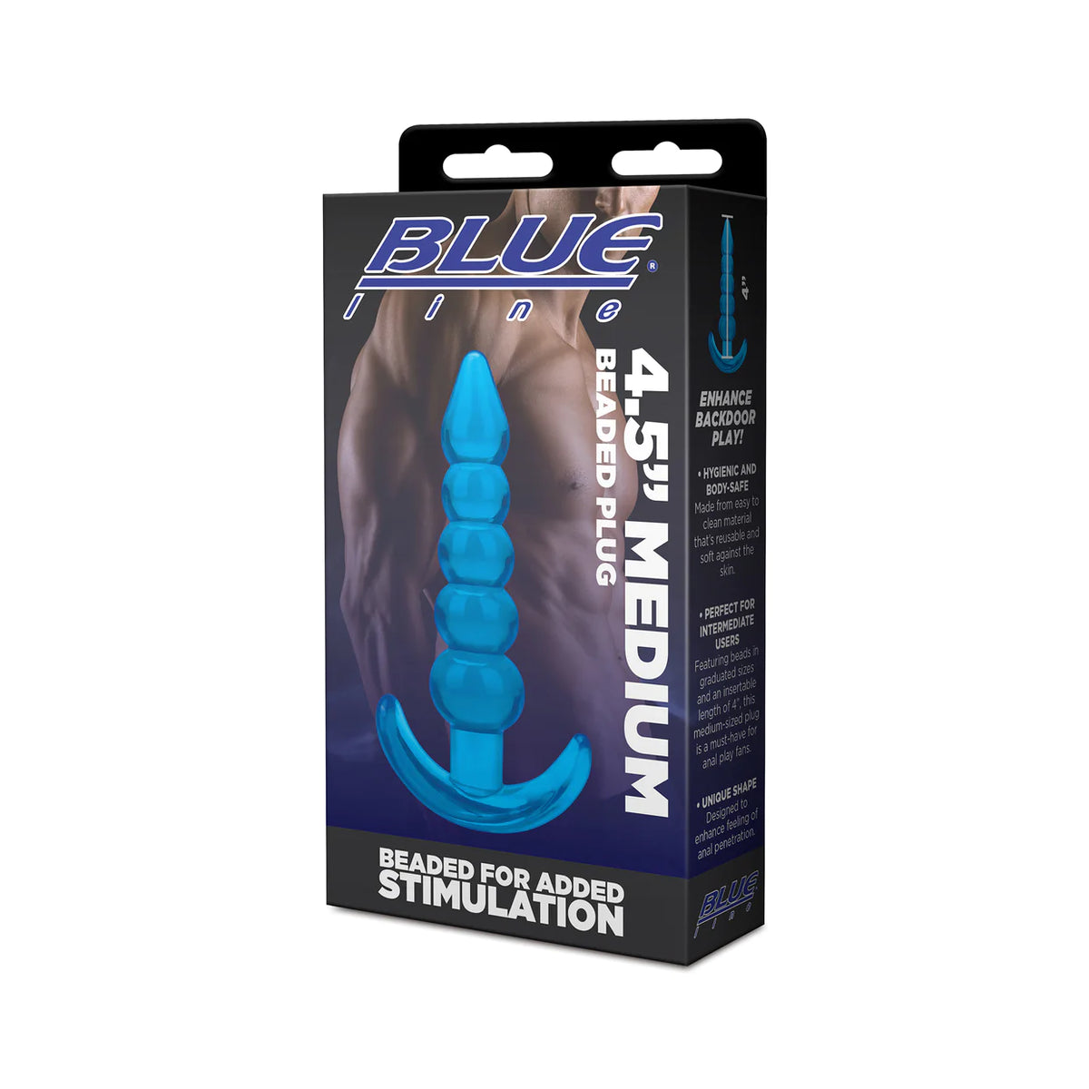 4.5" Medium Beaded Plug by Blue Line