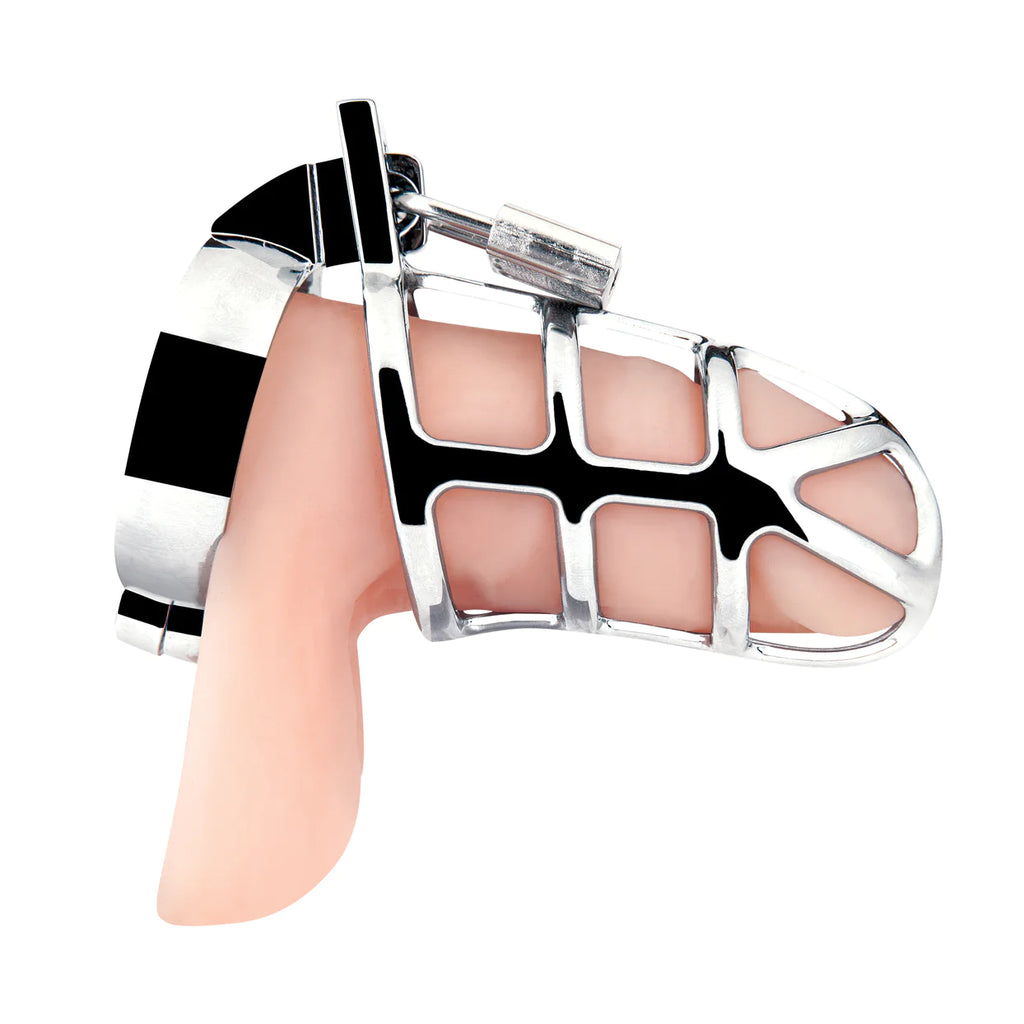 Enslave Cock Cage by Blue Line