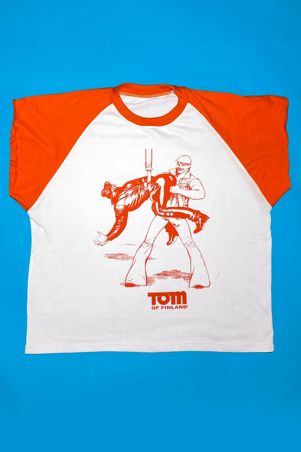 Tom of Finland HOOK UP Ringer Tee