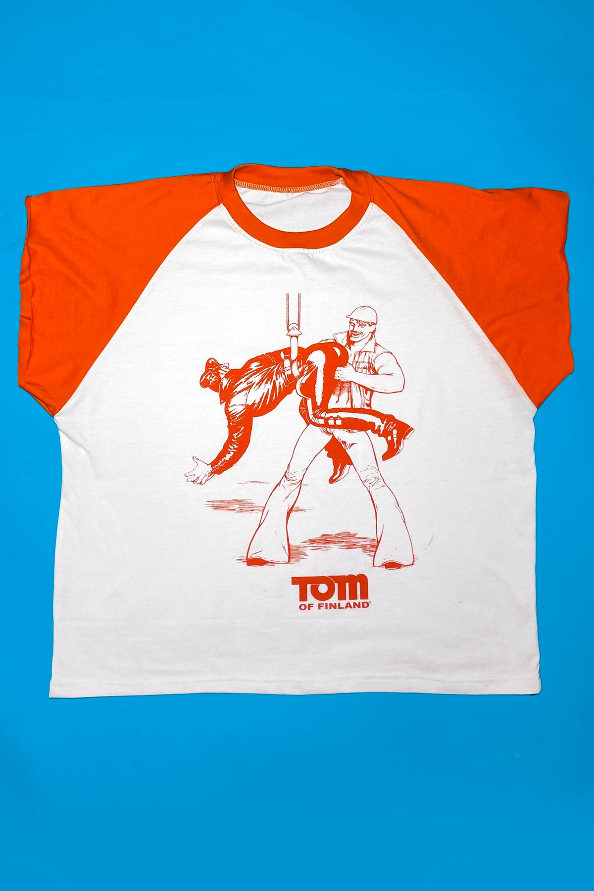 Tom of Finland HOOK UP Ringer Tee