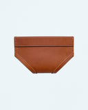 Brief Card Case In Brown Leather by Thomas Finney