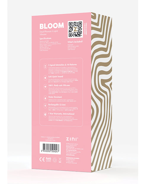 Zini Bloom G-Spot Vibrator - Cherry Blossom