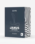 Zini Janus Anti Shock Vibrating Prostate Massager - Large Black
