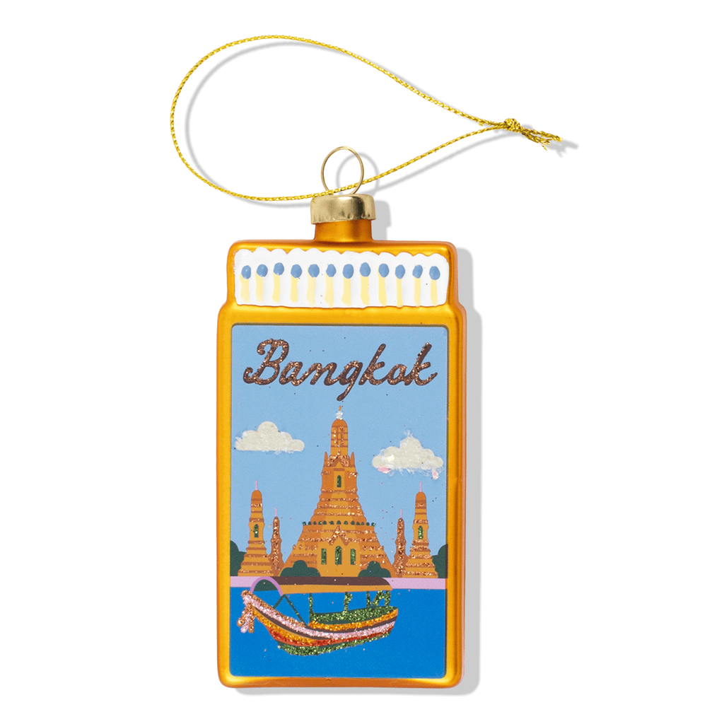 Bangkok Matchbook Ornament