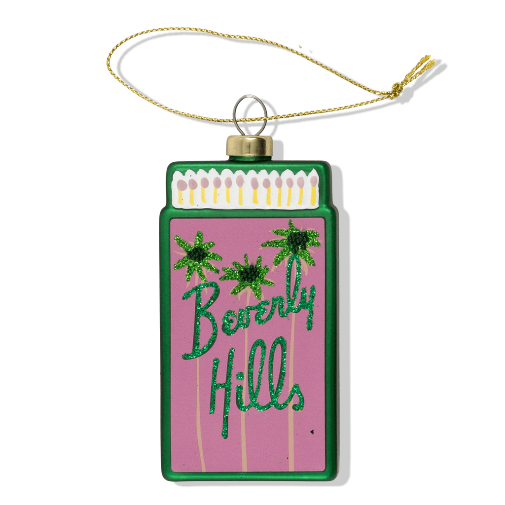 Matchbook Ornament - Beverly Hills