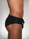 Modern Classic Swim Brief - Jet Black