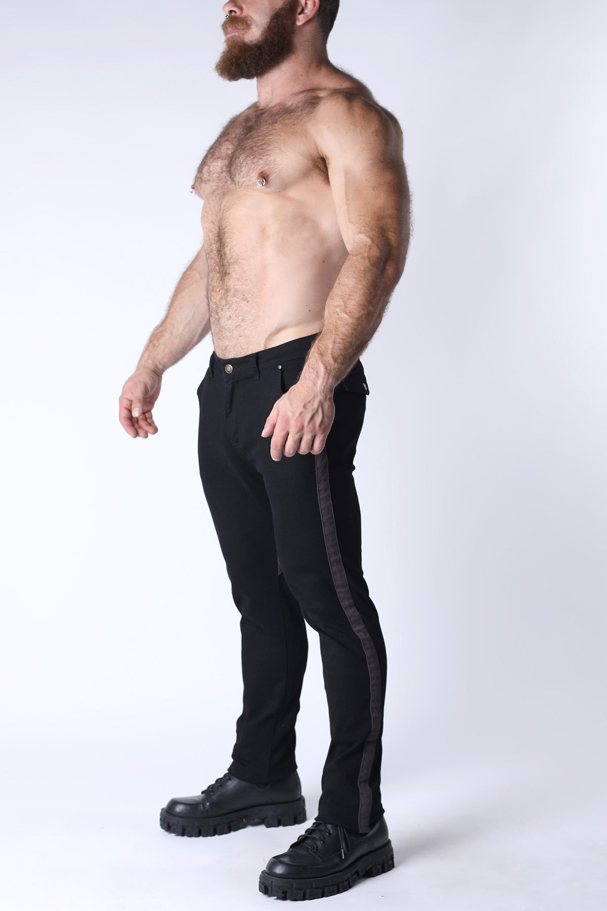 CELLBLOCK 13 Brigade Twill Saddle Zipper Pant- Black