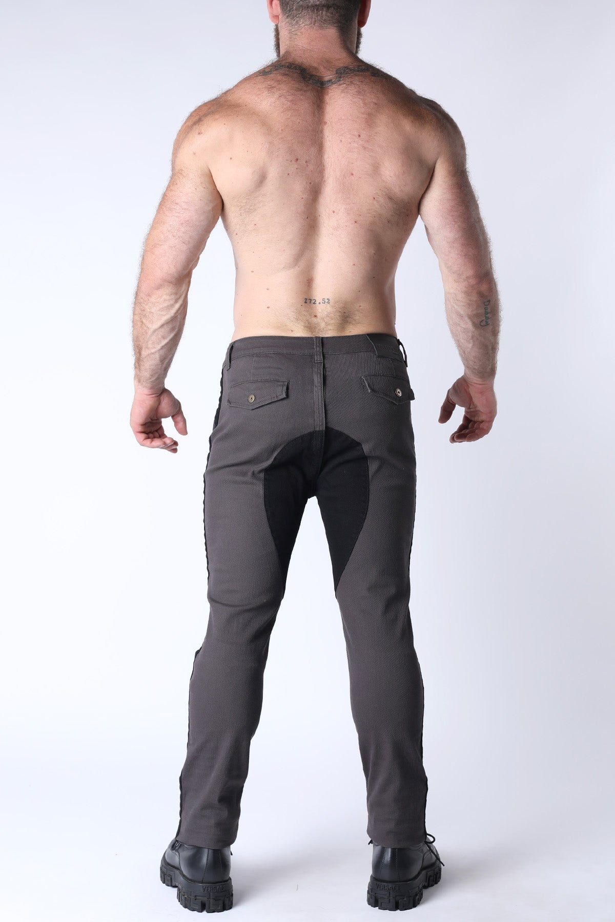 CELLBLOCK 13 Brigade Twill Saddle Zipper Pant- grey