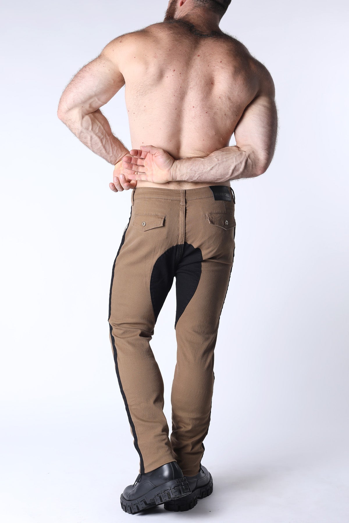 CELLBLOCK 13 Brigade Twill Saddle Zipper Pant- Tan Brown